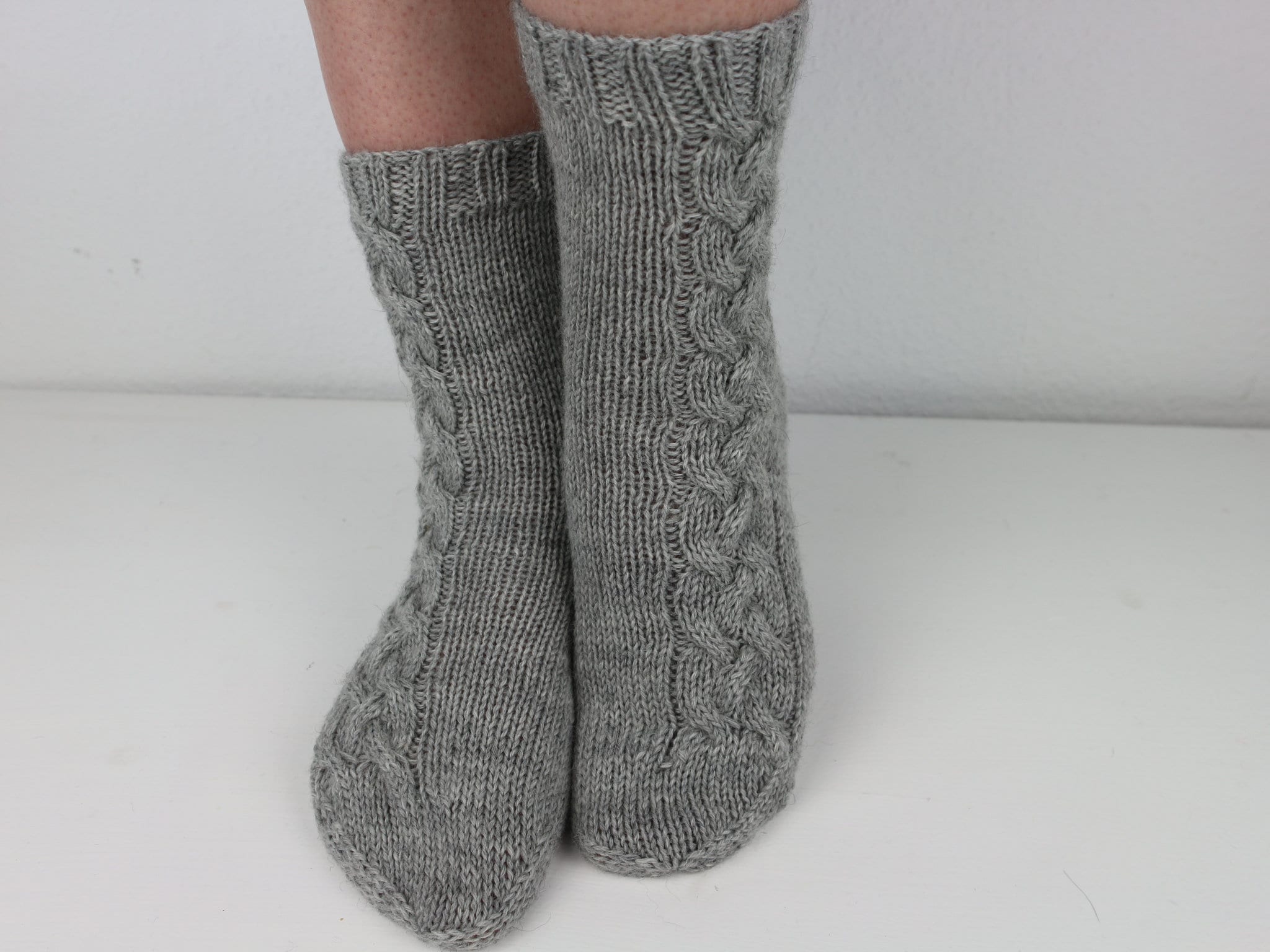 Knitting Pattern Socks Cabled Socks Mysig 