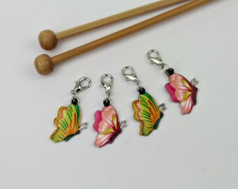 4 cute stitch markers/progress markers