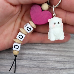 Taschen Charm-Anhänger / Schlüsselanhänger / Taschenbaumler