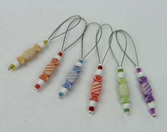 Knitting 6 noble stitch markers