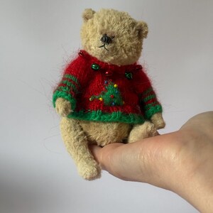 Handmade teddy bear, teddy bear toy, for bear lovers, stuffed animal, artist teddy bear, memory..