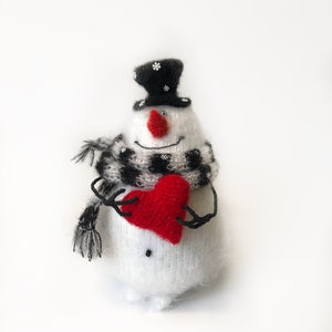 Snowman in love