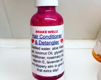 Slip Leave In Conditioner! Leaves hair silky and strong and shiny.