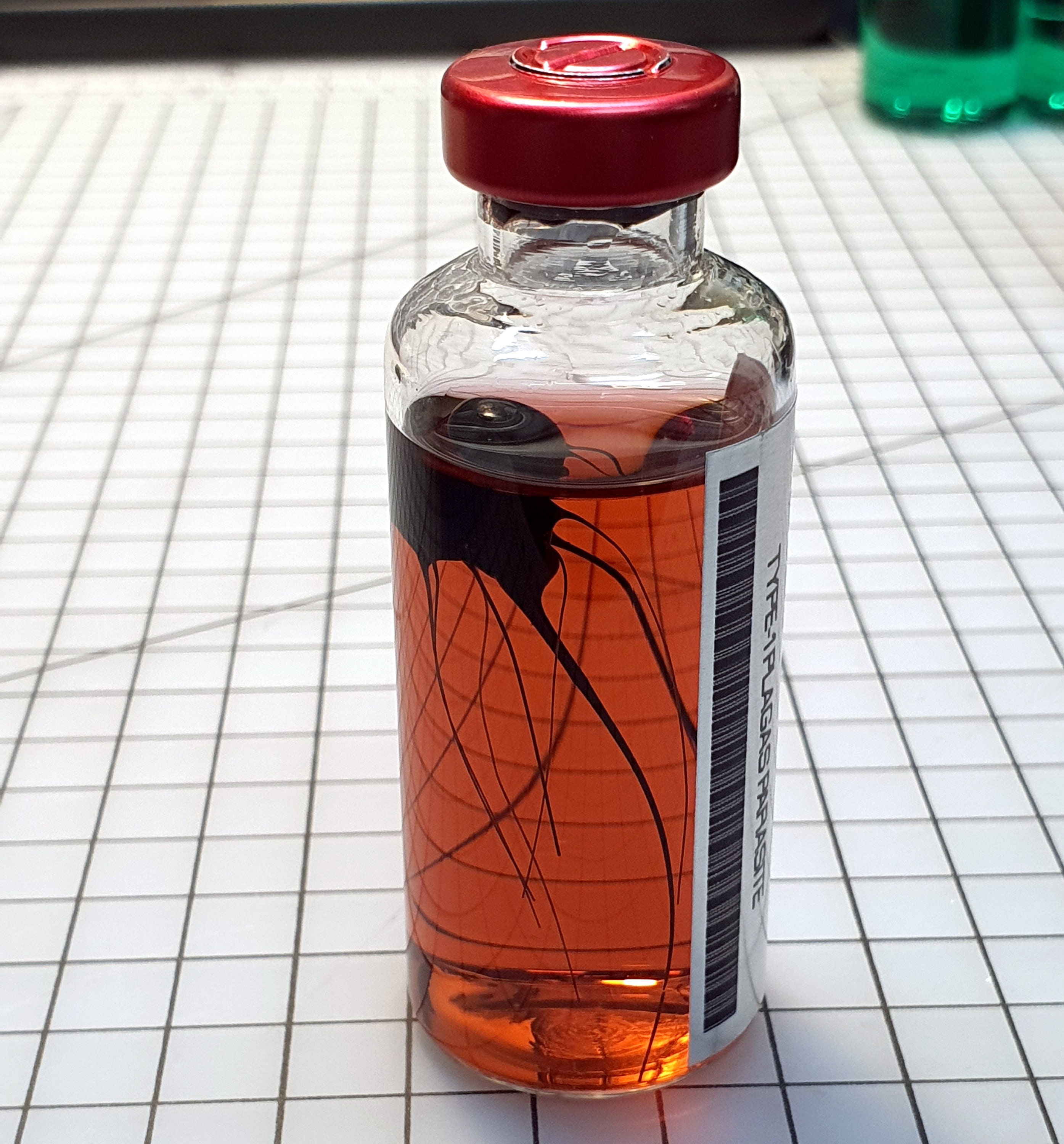 Resident Evil Las Plagas Parasite Etsy