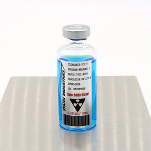 Captain America Super Soldier Serum.