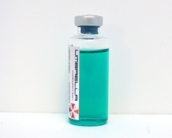 Resident Evil Umbrella Corporation Tg Virus Reagent 92 Vial Etsy Resident Evil Umbrella Corporation Tg Virus Reagent 92 Vial Etsy