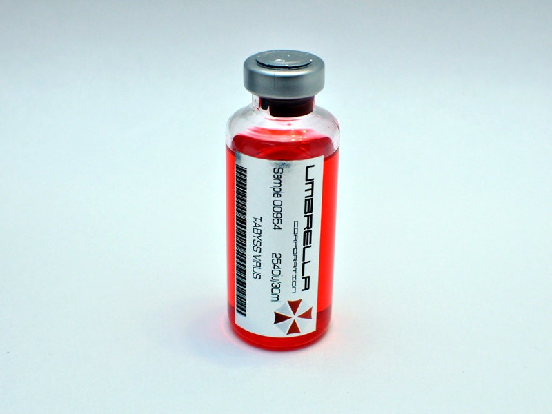 Resident Evil Umbrella Corporation T Abyss Virus Vial Prop Etsy Resident Evil Umbrella Corporation T Abyss Virus Vial Prop Etsy