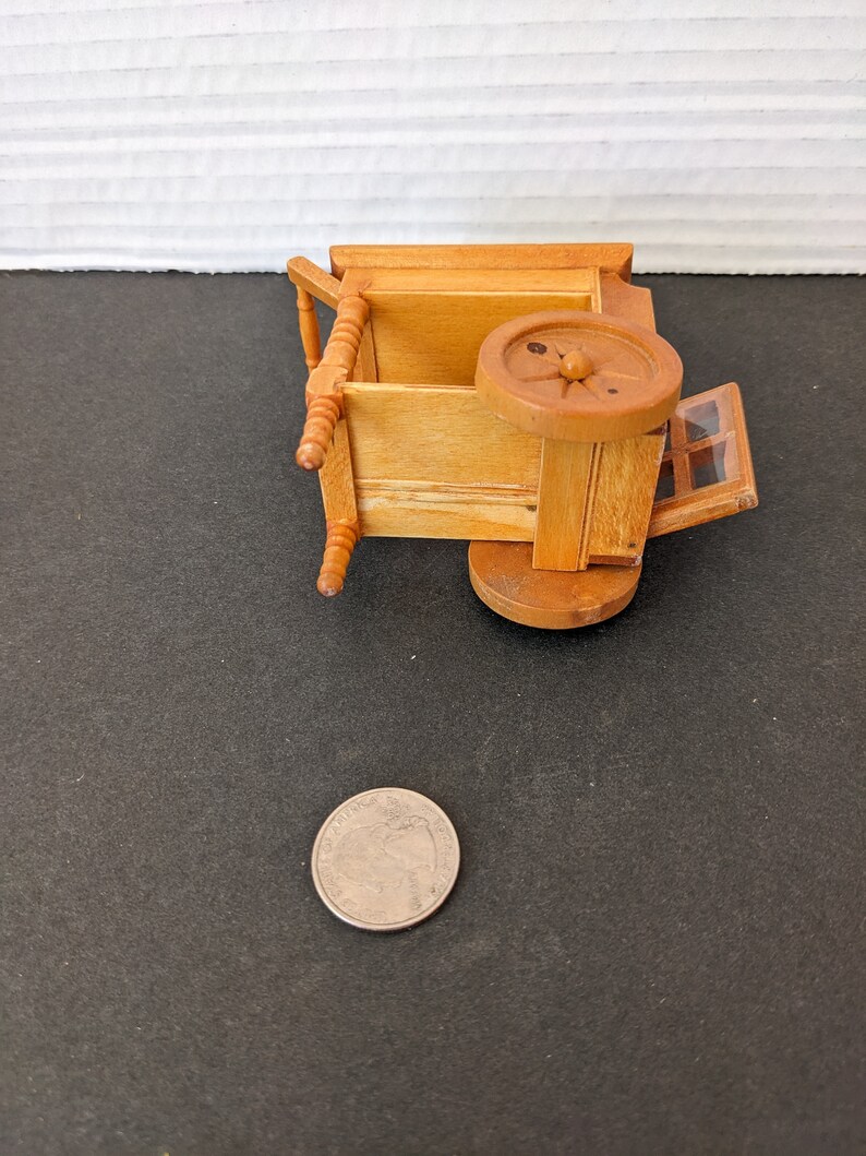 Vintage Dollhouse Bar Cart Etsy