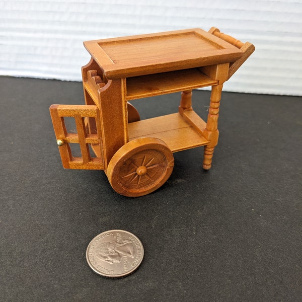 Dollhouse Bar Cart Etsy