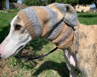 Greyhound hat, Greyhound - Galgo - Sighthound hat,snood, greyhound snood, greyhound hat,