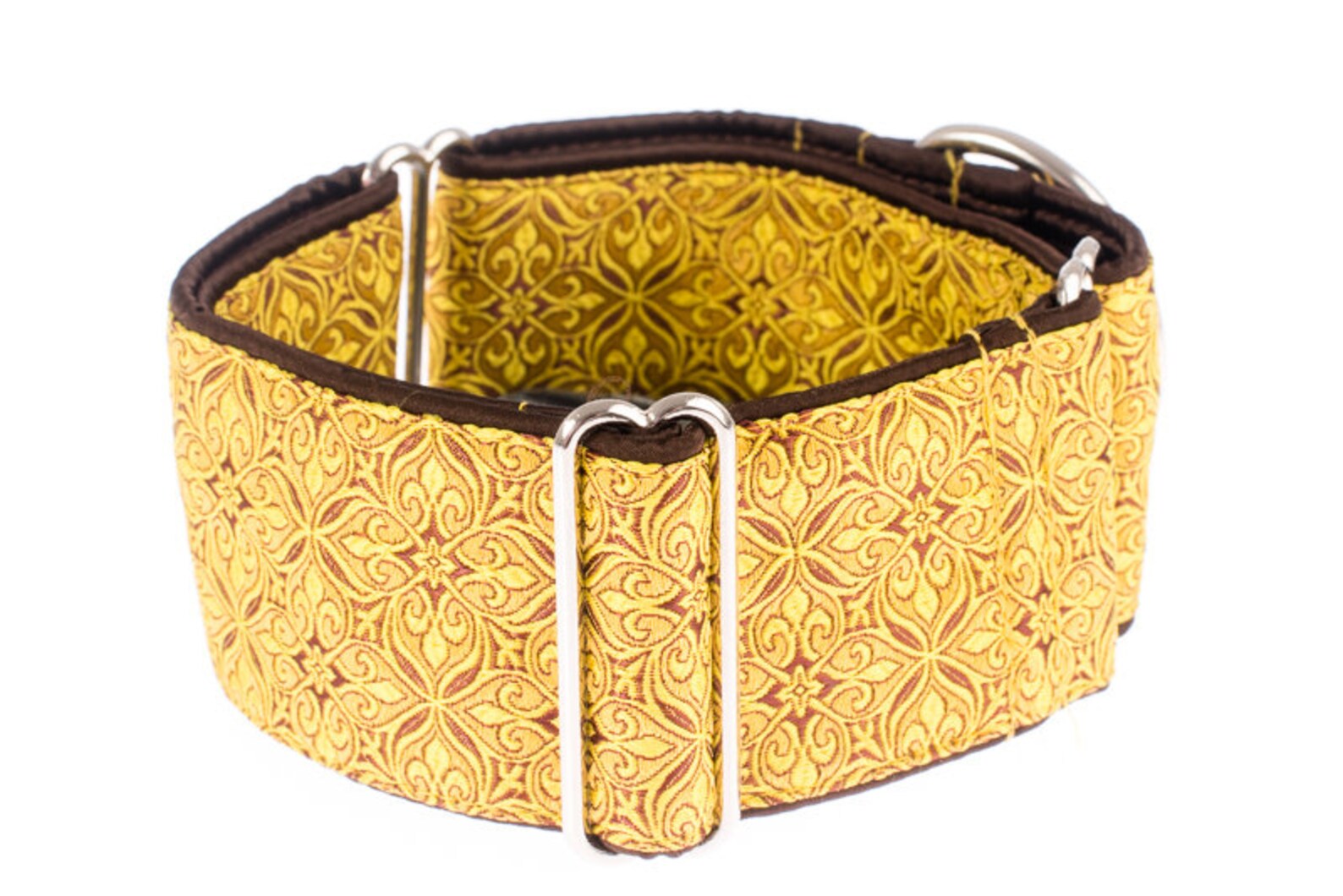 Martingale Halsband Für Hunde - Farbe Nude Rot, Größe L, 4 Cm Breit