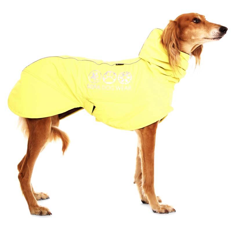 Winter Hundemantel Dick Gefüttert – Warm, Winddicht, Wasserabweisend, Für Whippet, Windhund, Größe Wählbar