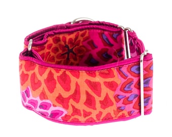 Luxury Cotton Martingale Dog Collar - 2 Inch