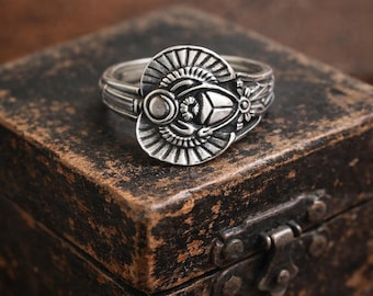 Vintage Spoon Ring, Upcycled Vintage Silverware, Silver Band Ring, Statement Jewelry