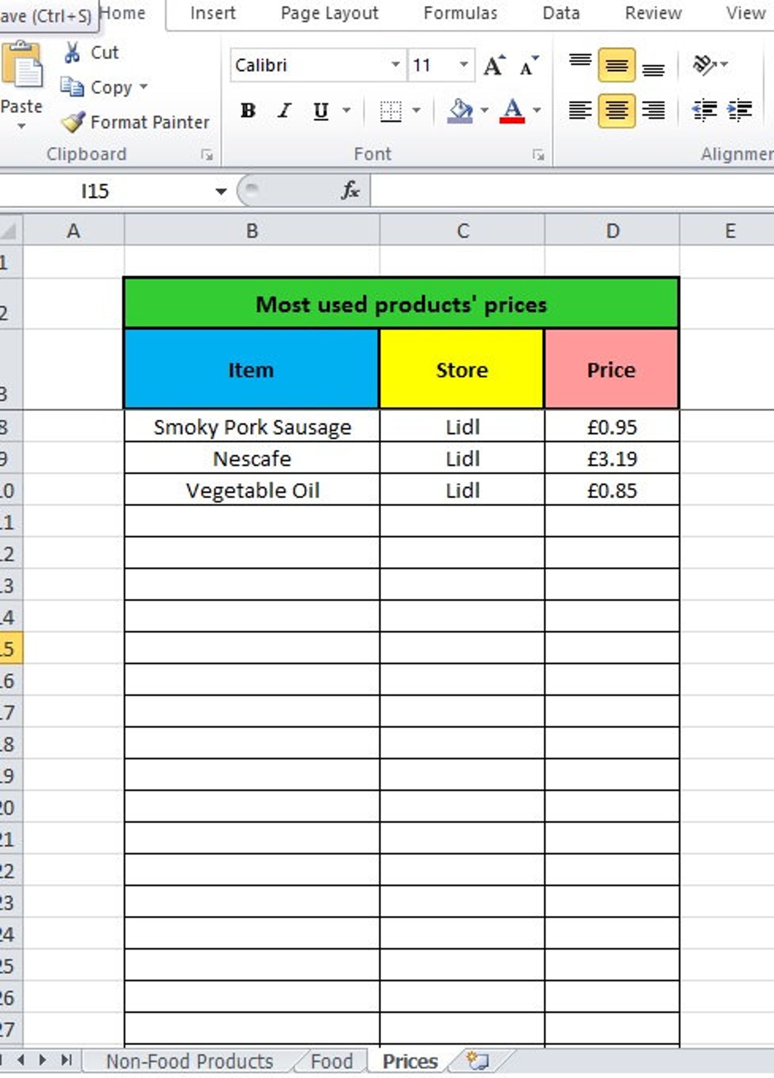 Never Ending Products Usage Time Excel Spreadsheet to Help | Etsy