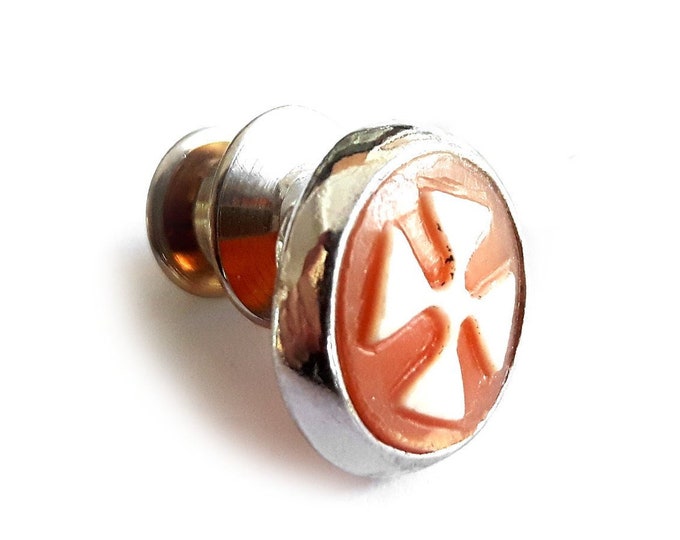 Shell cameo pin cross italian cameo jewelry donadio cameos shell camafeu broche camée Камуфляжная брошь カメオブローチ