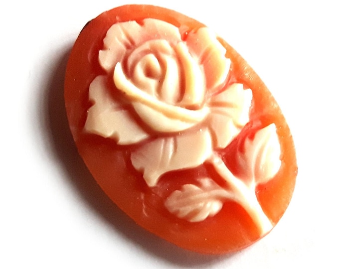 Loose shell cameo rose flower italian cameo jewelry donadio cameo shell camée lâche ルーズカメオ свободная камея camafeo flojo