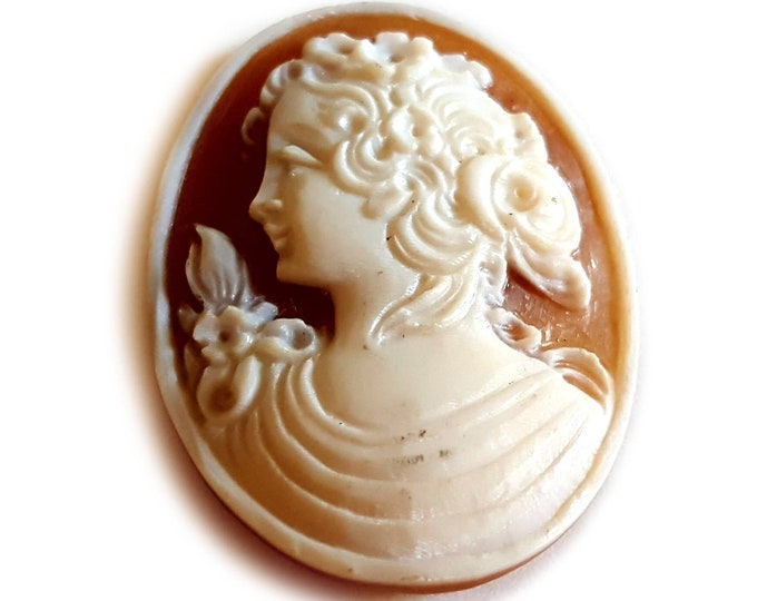 Shell cameo Flora goddess italian cameo jewelry donadio cameo shell sardonyx cameo camée lâche ルーズカメオ свободная камея camafeo flojo gift