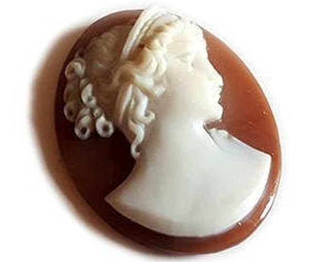 Shell cameo nude Venus goddess profile italian cameo jewelry donadio cameos shell camée lâche ルーズカメオ свободная камея camafeo flojo