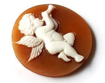 Shell cameo angel italian cameo jewelry donadio cameo shell sardonyx cameo camée lâche ルーズカメオ свободная камея camafeo flojo