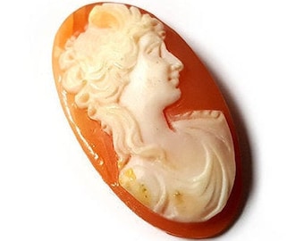 Loose Venus cameo italian cameo jewelry donadio cameos shell camée lâche ルーズカメオ свободная камея camafeo flojo