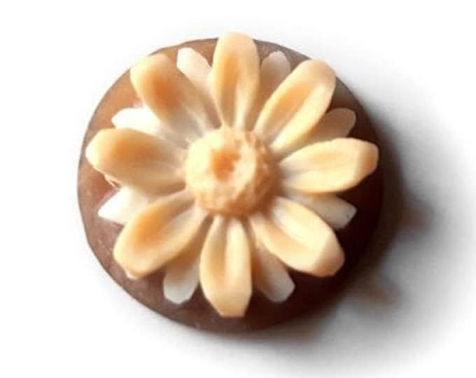 Loose shell cammeo orange flower italian cammeo jewelry donadio cammeo shell sardonyx cameo camée lâche ルーズカメオ свободная камея camafeo flojo