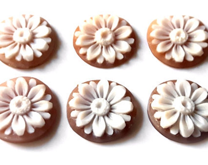 Loose shell cameo little flowers italian cameo jewelry donadio cameo shell sardonyx cameo camée lâche ルーズカメオ свободная камея camafeo flojo