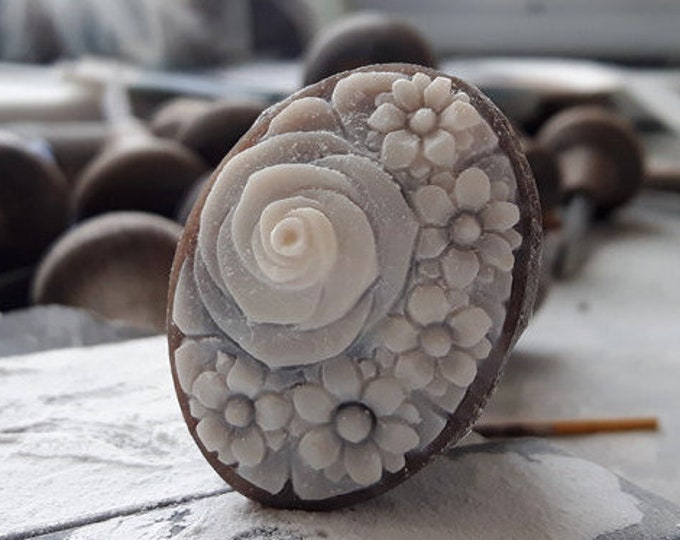 Shell cameo rose flowers italian cameo jewelry donadio cameo shell sardonyx cameo camée lâche ルーズカメオ свободная камея camafeo flojo