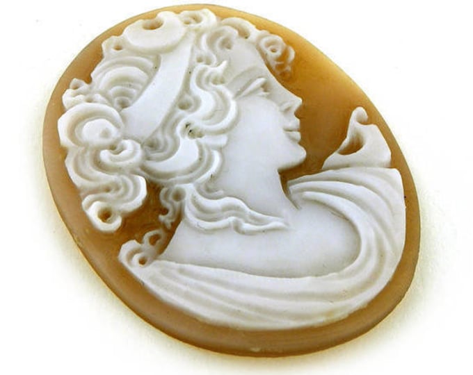 Artemis shell cameo Diana italian cameo jewelry donadio cameo shell sardonyx shell camée lâche ルーズカメオ свободная камея camafeo flojo