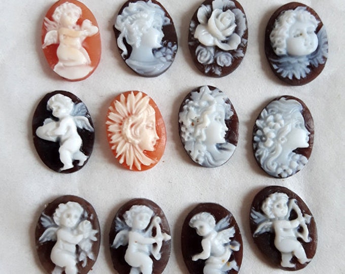 Shell oval little cameo italian cameo jewelry donadio cameo shell sardonyx carnelian cameos camée lâche ルーズカメオ свободная камея camafeo flojo