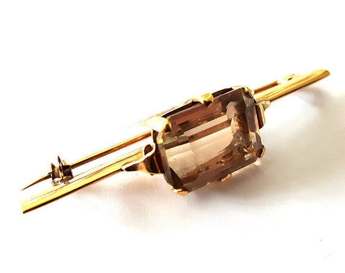 Precious vintage gold brooch Amber italian precious jewelry donadio fine jewellery bijoux or Joyería fina изысканные украшения ファインジュエリー