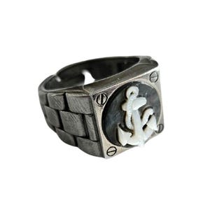 Als Anhänger mit Kamera und Anker Marina: Argento Sterling Donadio Gioielli Italiani Bild 1