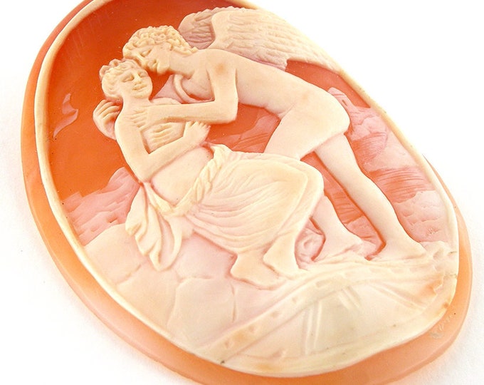 Cupido shell cameo cammei italiani donadio cammeo conchiglia corniola cameo camée lâche ルーズカメオ свободная камея camafeo flojo