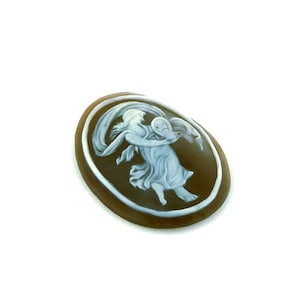 Sardonyx neoclassical silhouette cameo italian cameos donadio cameos shell camée lâche ルーズカメオ свободная камея camafeo flojo