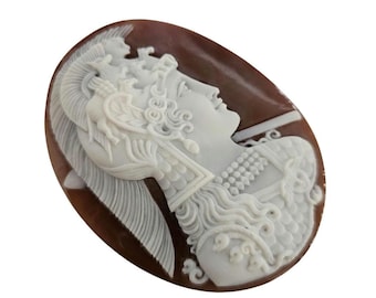イタリア製 カメオ 額装 Donadio NAPOLI ナポリ 手彫り 壁掛け DonadioCameo - Etsy