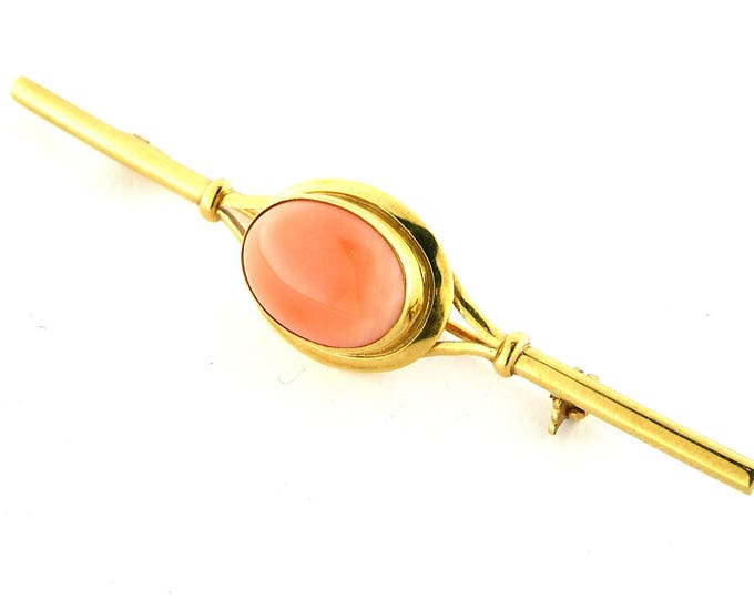 Pink coral gold brooch italian coral jewelry donadio corals cameos jewellery broche corail coral サンゴブローチ коралловая брошь