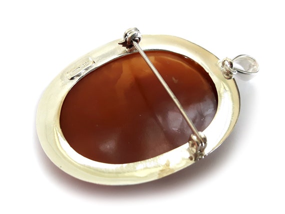 カメオ　イタリア　ストーンカメオ　4cm カメオイタリアストーンカメオ4cm