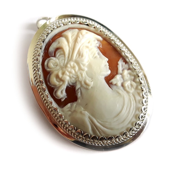 Donadio カメオブローチ ドナディオ　カメオ Donadio ドナディオカメオブローチ