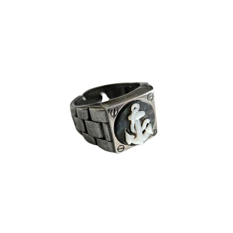 Als Anhänger mit Kamera und Anker Marina: Argento Sterling Donadio Gioielli Italiani Bild 1