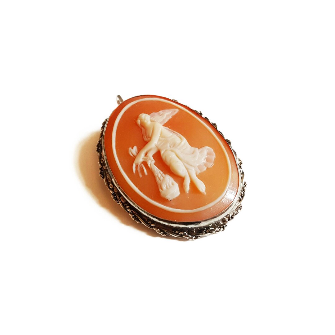 Collana Con Ciondolo Spilla Cameo Celtico Fancy Fox Boutique - Multicolore, Placcato Argento