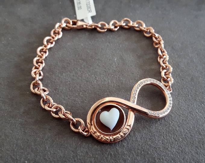 Shell cameo bracelet infinity Heart italian cameo jewelry donadio cameos shell bracelets camée pulsera camafeo Камео браслет カメオブレスレット gift