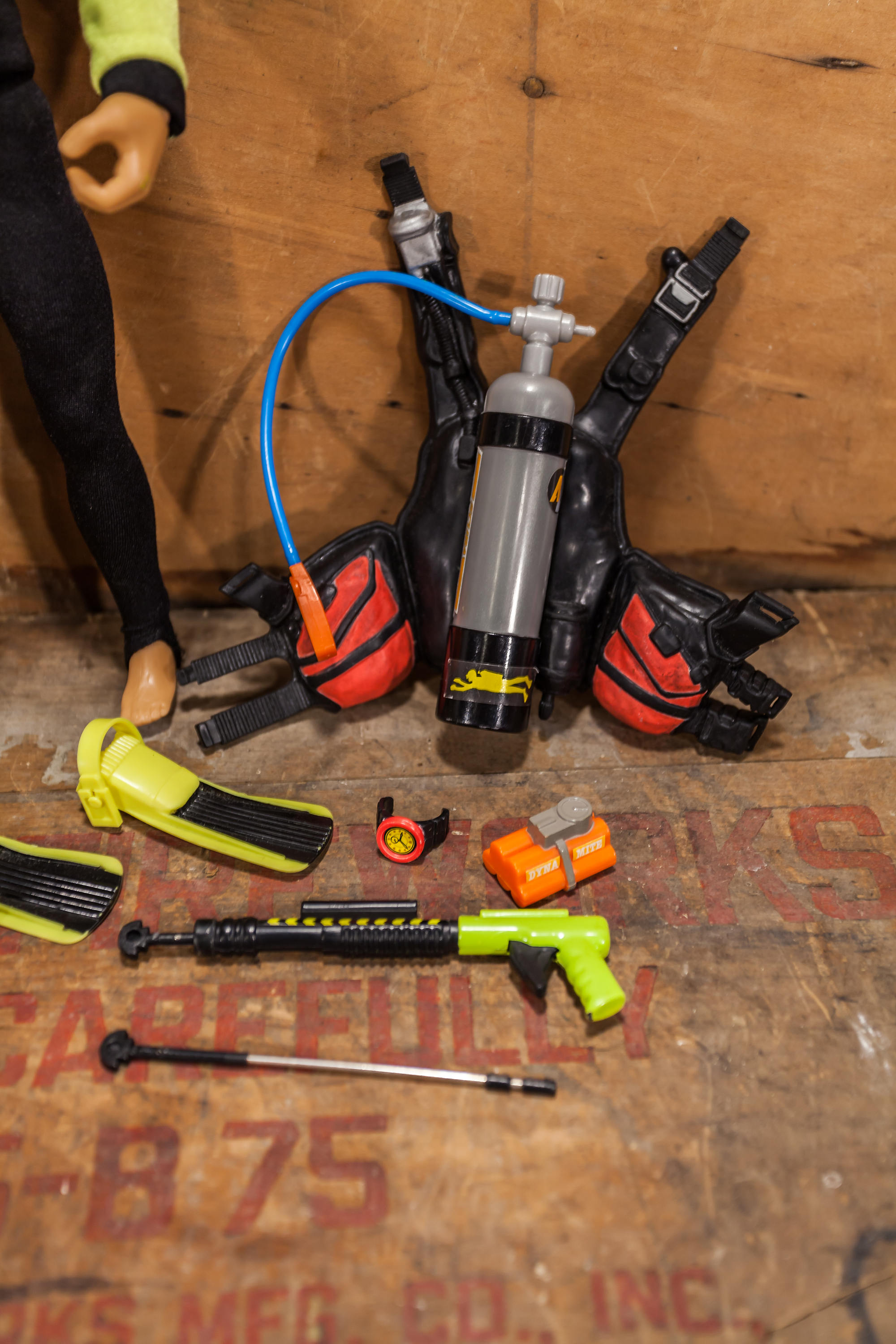 Vintage Hasbro International Action Man Scuba Diver Action Figure