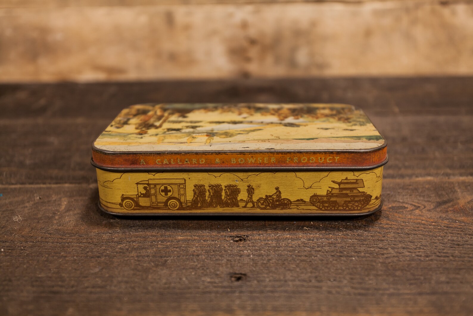 Rare 1920s A. Callard & Bowser Butterscotch Candy Tin Military Etsy