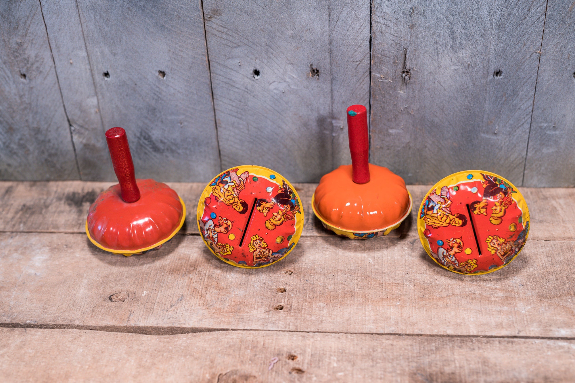 Vintage Tin Lithograph Toy Noise Makers Party Noise Maker Birthday New