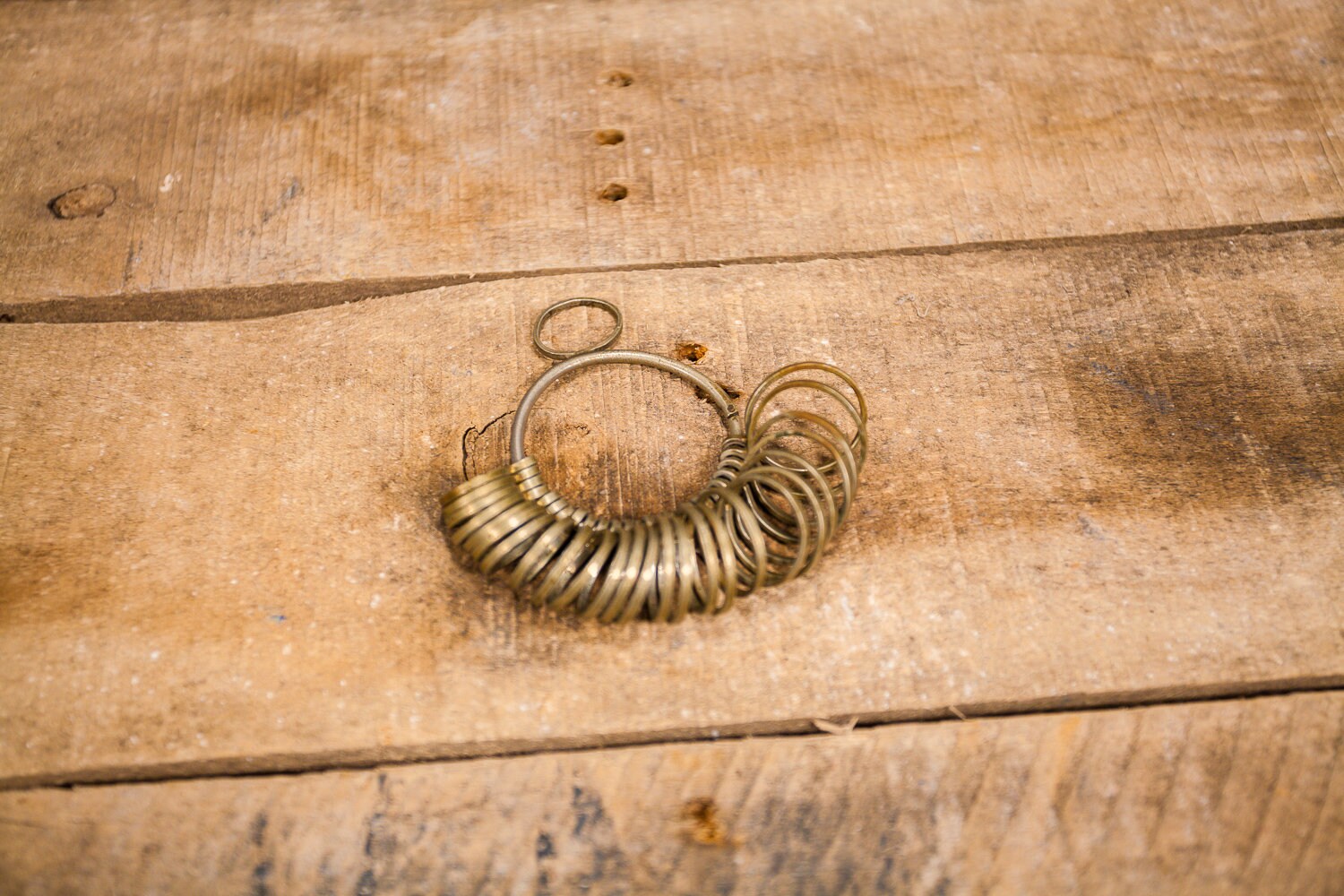 Vintage Jeweler Ring Sizer Metal Jewelry Ring Sizer 113