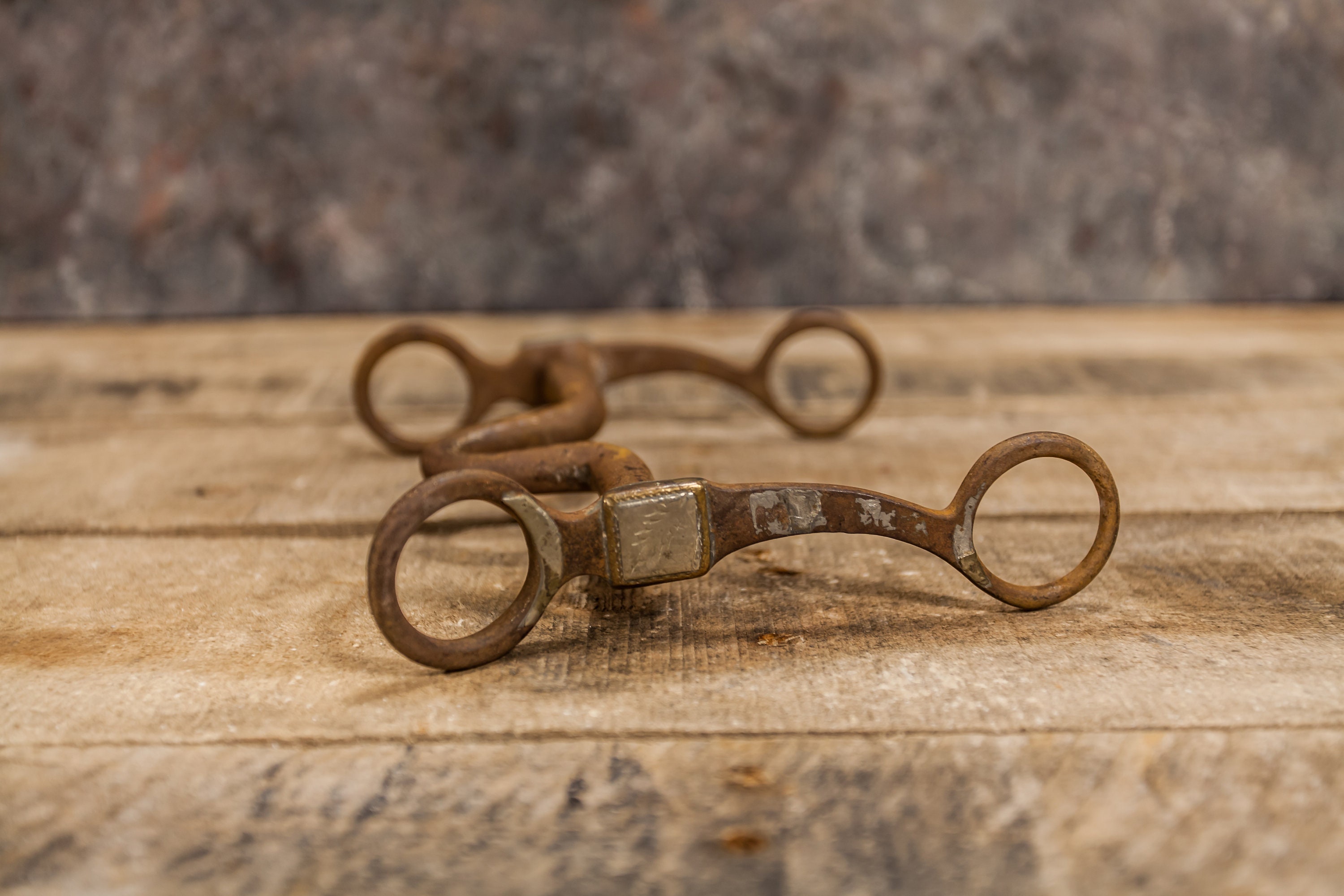 Vintage Horse Bit Metal Rustic Farming Barn Country Decor