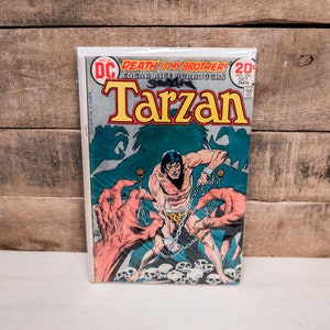 Vintage 1970s Tarzan #224 Comic Book DC Collectable Comic Book