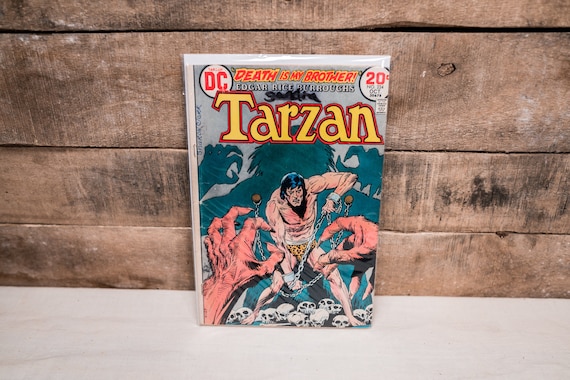 Vintage 1970s Tarzan #224 Comic Book DC Collectable Comic Book