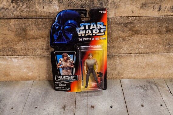 Vintage Star Wars Action Figure Luke Skywalker The Power of the Force Kenner Figure Star Wars Toy
