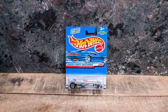 Vintage Hot Wheels 1999 Greased Lightnin' Mattel Collectable Toy Unopened Original Car Kids Man Cave